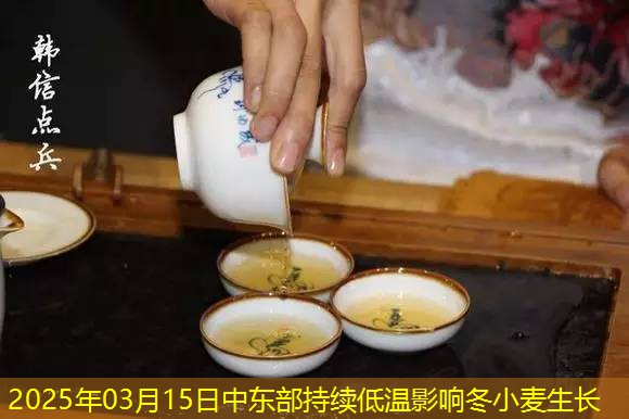 2025年03月15日中东部持续低温影响冬小麦生长