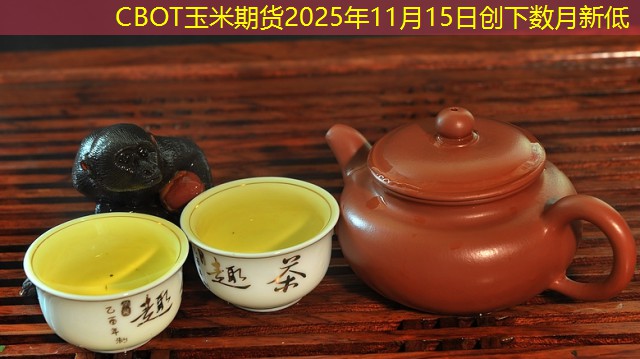 CBOT玉米期货2025年11月15日创下数月新低